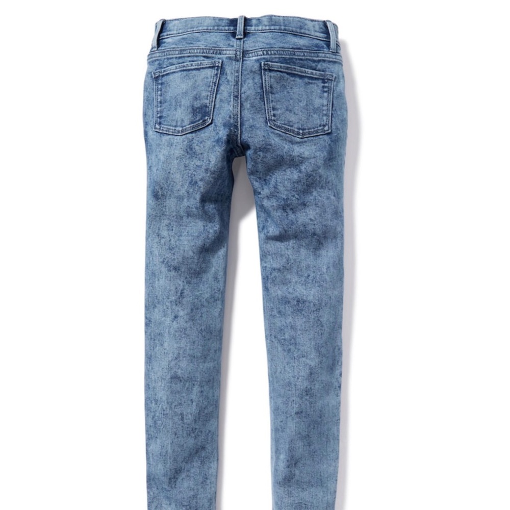 • OLD NAVY ACID WASH BALLERINA JEANS NWT • - Picture 2 of 2